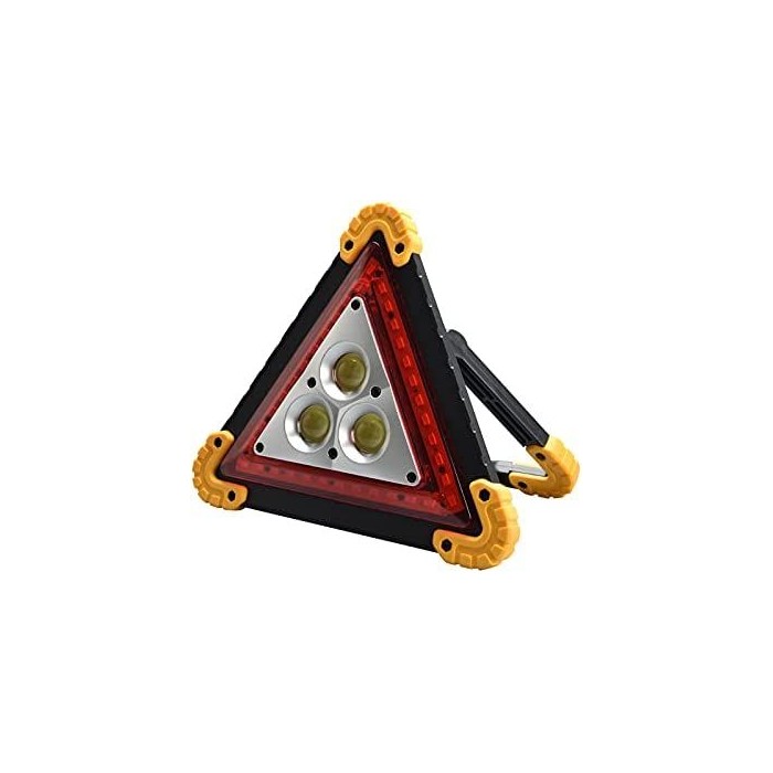 SupeR-Bright Led Emergency Safety Light Red Hazard Warning Light Safety Triangle