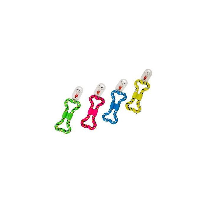 7.5-inch BonE-Shaped Silicone Rope Pet Toy