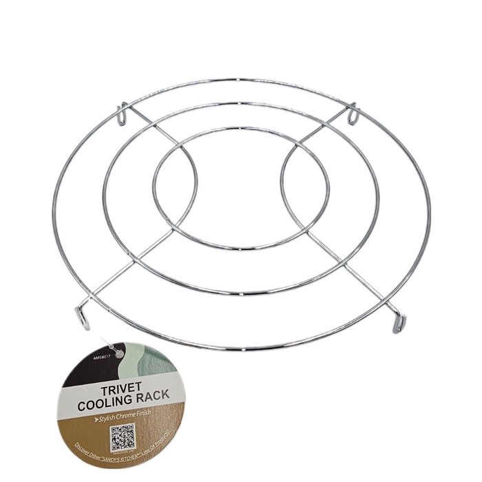 Metal Heat Pad Chrome
