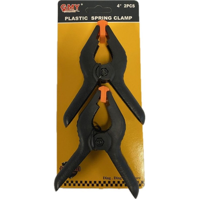 4-Inch Plastic Spring Clamps