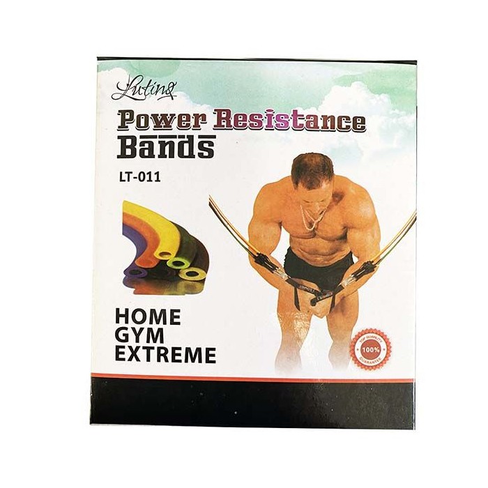 Power Resistance Latex Tubes 11pcs Set