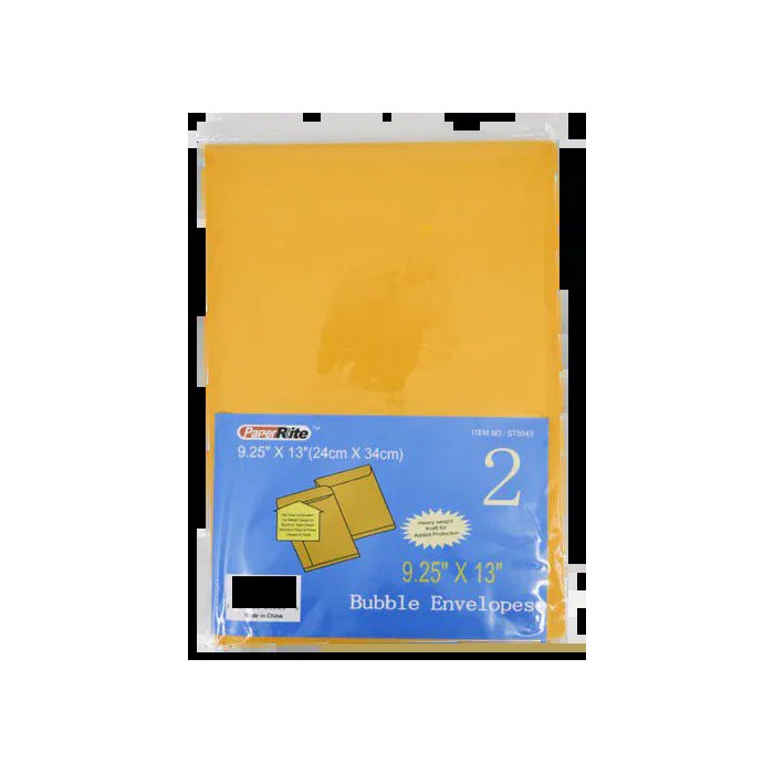 48 Packs #2 2pc 9.25 X 13-inch Bubble Envelope