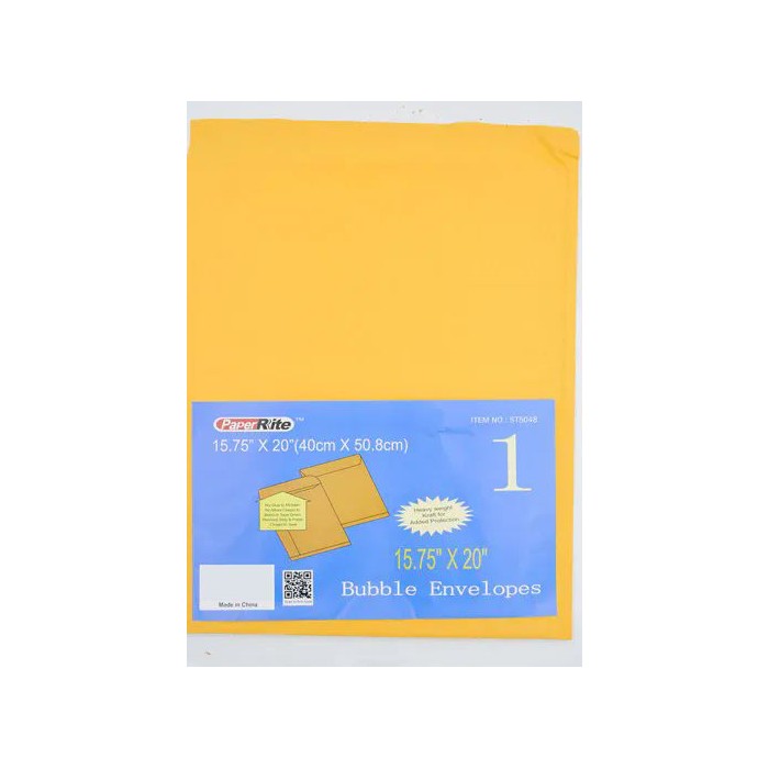 48 Packs #7 1pc Bubble Envelope 15.75 X 20-inch