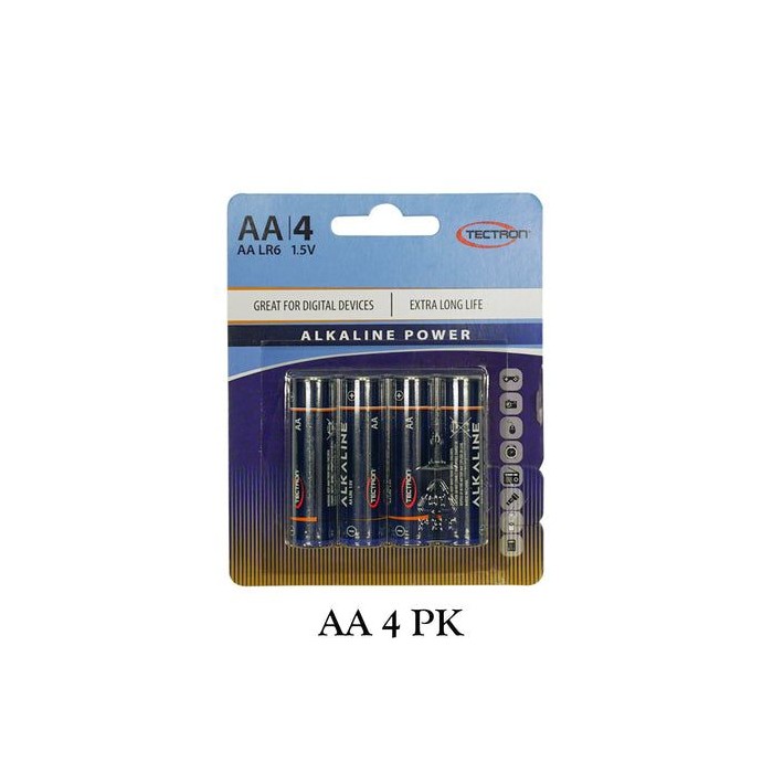 4pk Aa Alkaline Batter