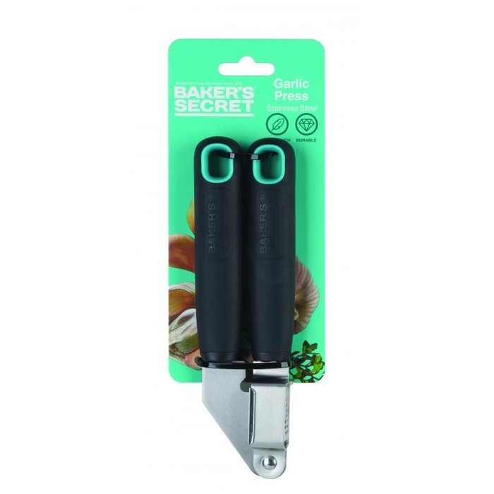 7.4in Stainless Steel Garlic Press