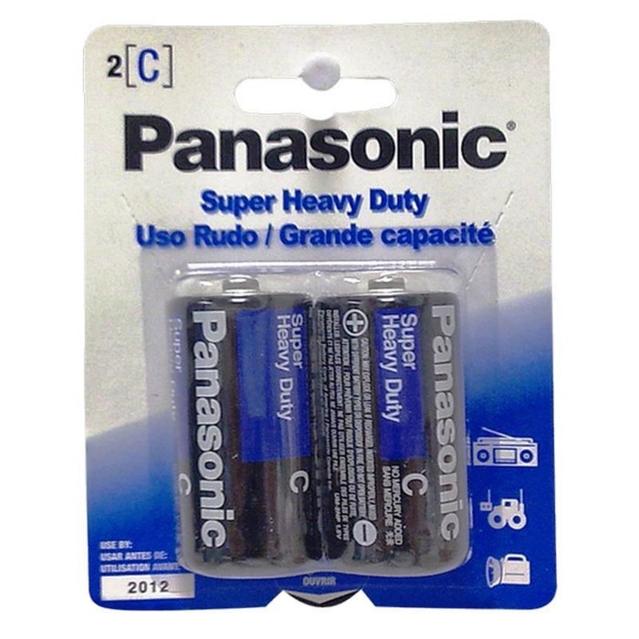 C Panasonic Battery 2-Piece