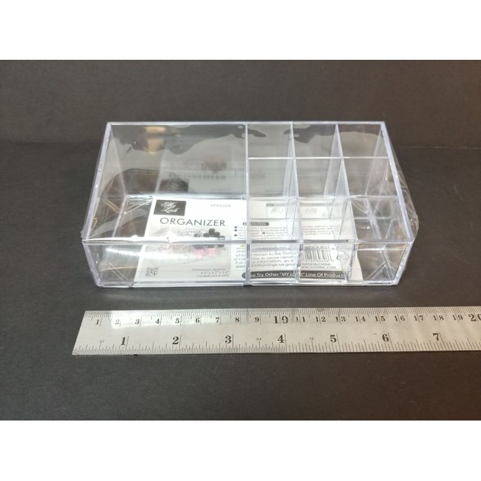 Clear Organizer Rect. 10 Sec