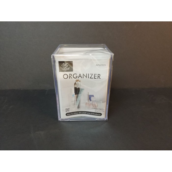 Clear Organizer Sq Tall