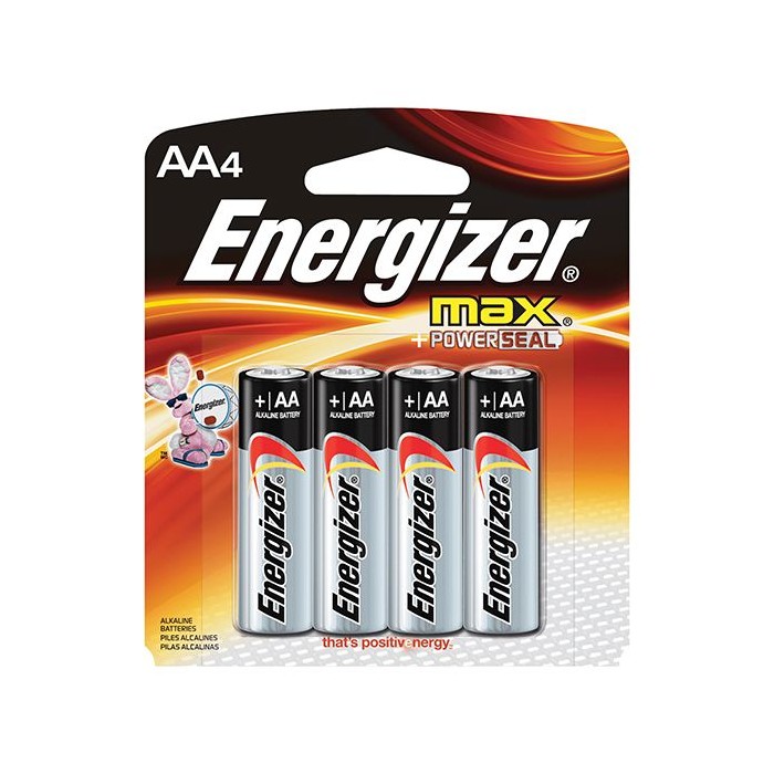 48 pieces Energizer Alkaline Aa Batteries - 4-piece - Batteries