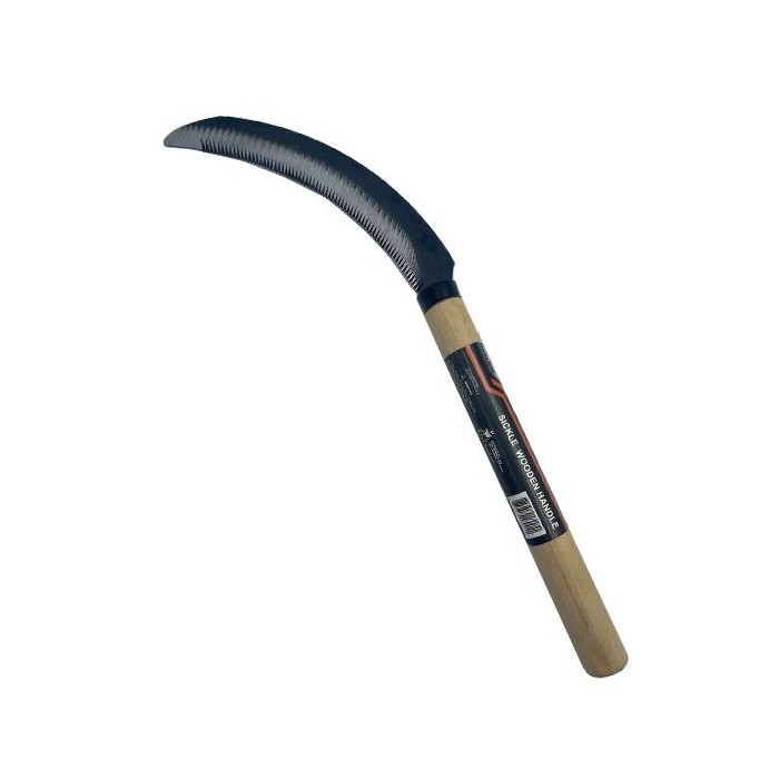 Sickle W Wooden Handle