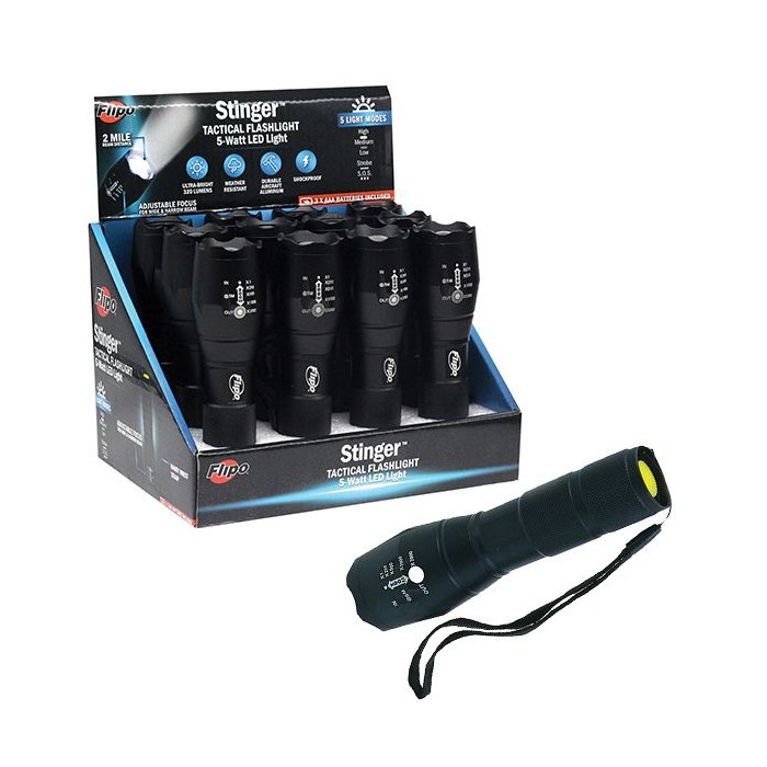 48 pieces Stinger Tactical Flashlight - 320 Lumens - Flash Lights