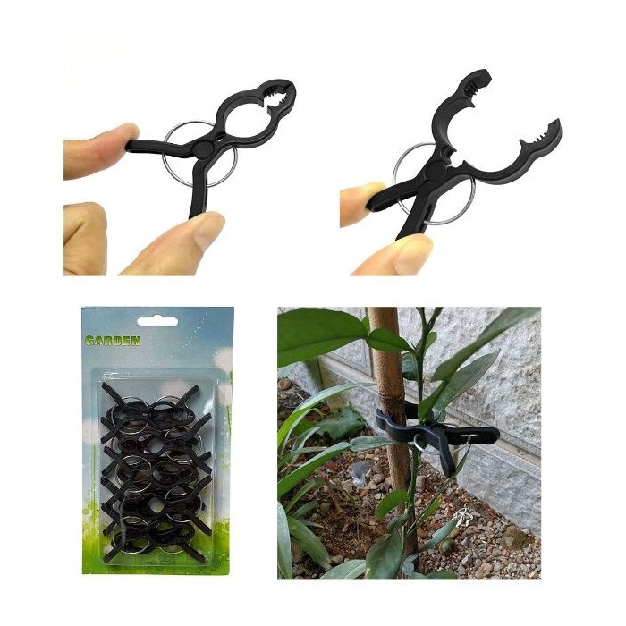 10 Pcs Plant Clips 2.75 X 2 Inches