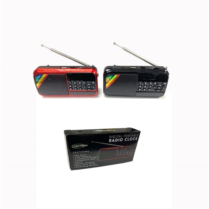 Digital Portable Usb/fm/bluetooth Pocket Radio