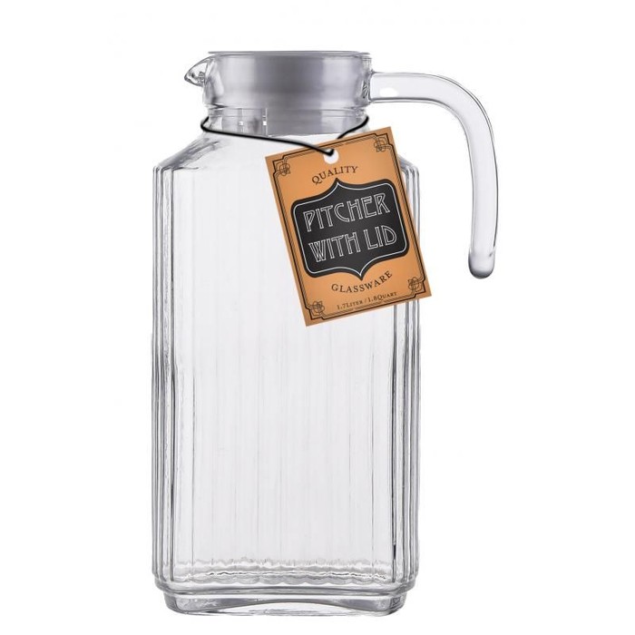 1.8 QT Glass Pitcher