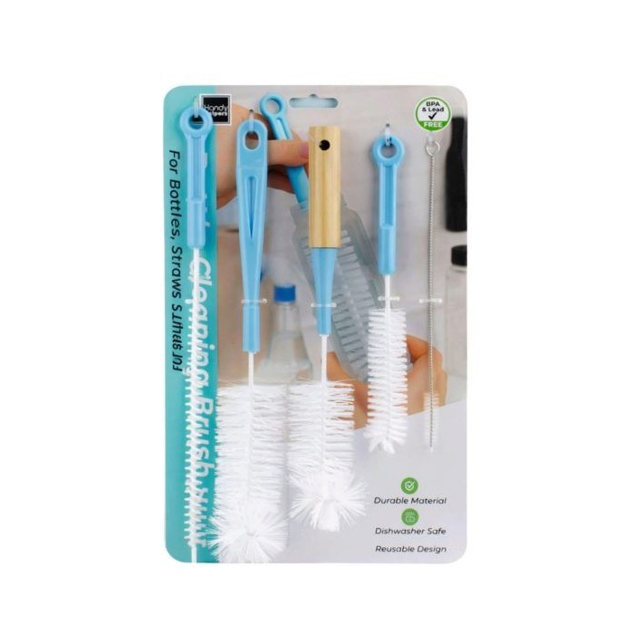 6 pieces 5-count Bottle Cleaning Brush Set - Baby Accessories