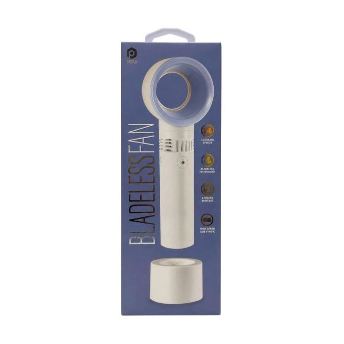 6 pieces Pom Gear Bladeless Fan In Blue - Electric Fans