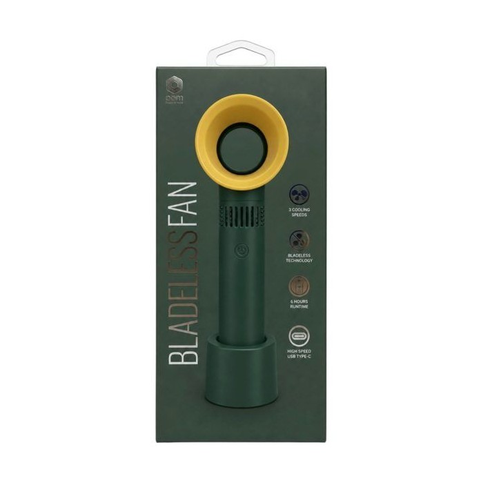 6 pieces Pom Gear Bladeless Fan In British Racing Green - Electric Fans