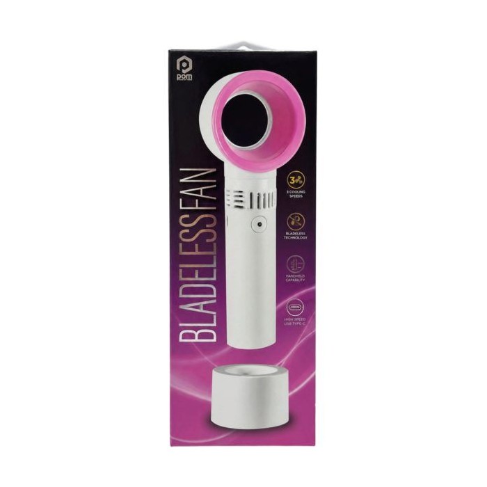 6 pieces Pom Gear Bladeless Fan In Pink - Electric Fans