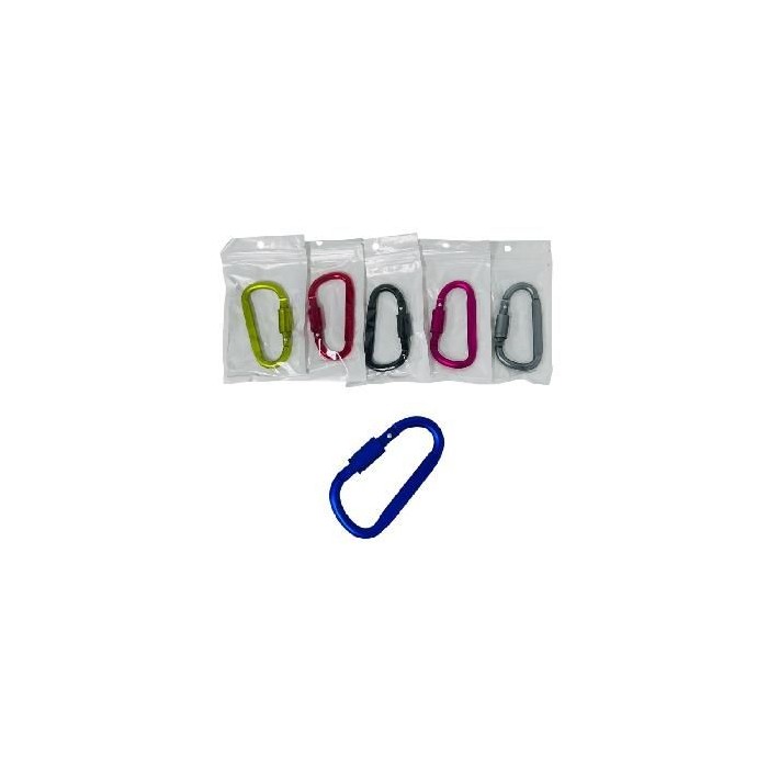3.25-inch Mountaineer Carabiner Clip Screw Closure