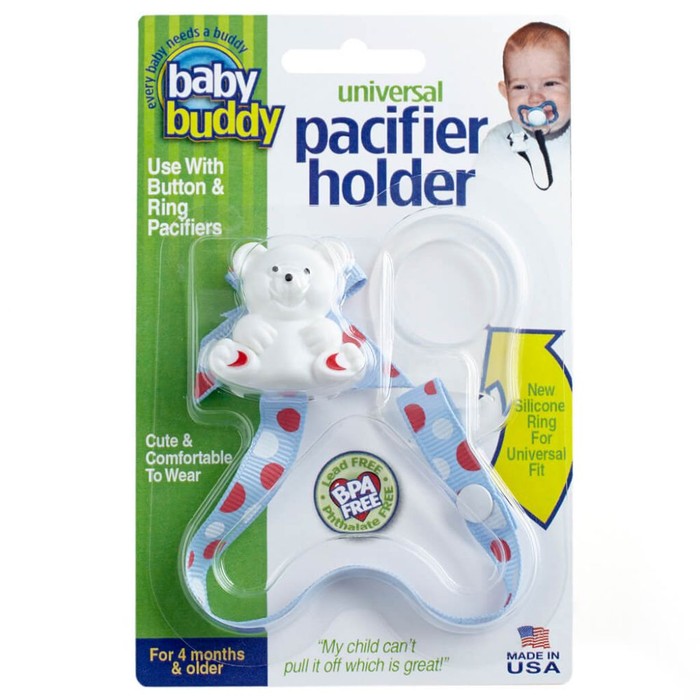 Universal Pacifier Holder Dots - Usa