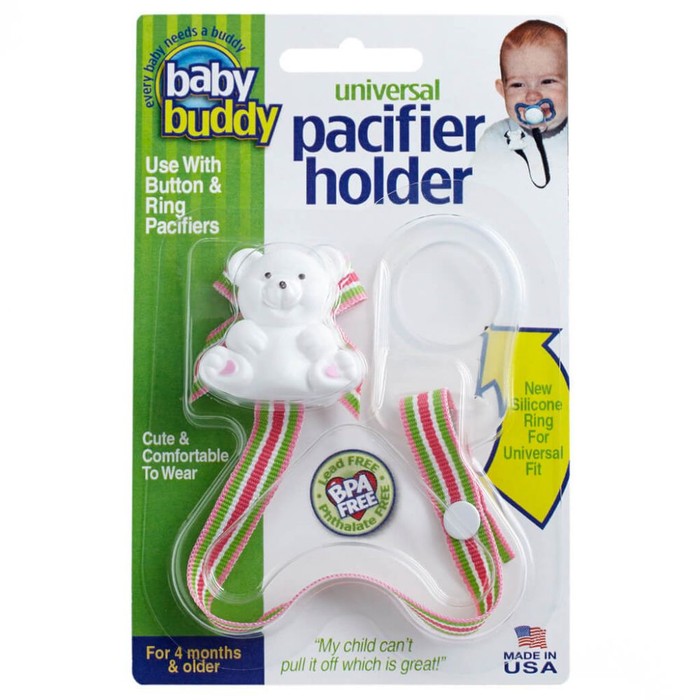 Universal Pacifier Holder Prints - Sherbert Swirl
