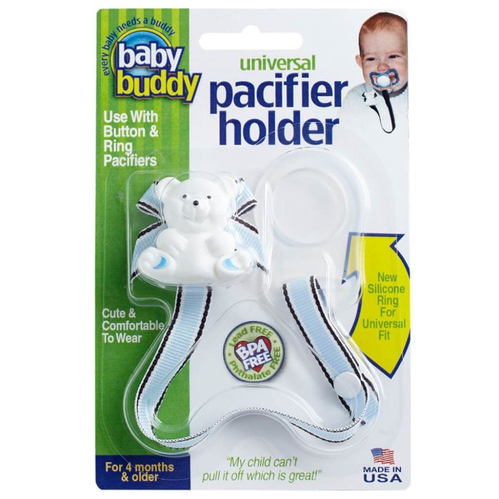 Universal Pacifier Holder Prints - Sky Brown Hot Trax
