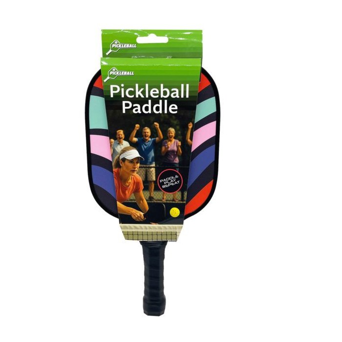 8 pieces 7.8-inch X 16-inch Lightweight Pickleball Paddle With 10mm Core In Assorted Designs - Fitness and Athletics