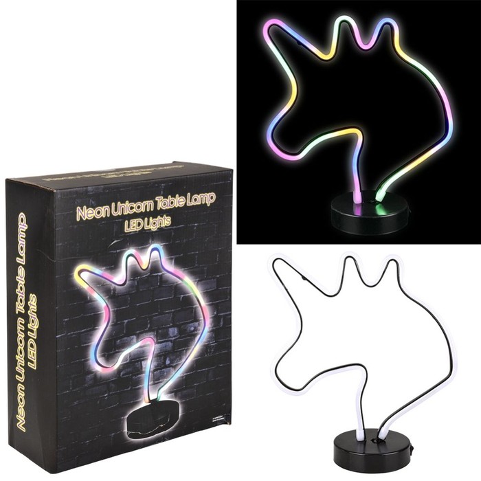 8 pieces Led Neon Table Lamp - Unicorn 11.5-inch 8/11 - Lamps and Lanterns