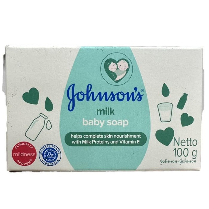 96 Pieces 75gm Johnsons Baby Soap Milk - Baby Beauty & Care Items