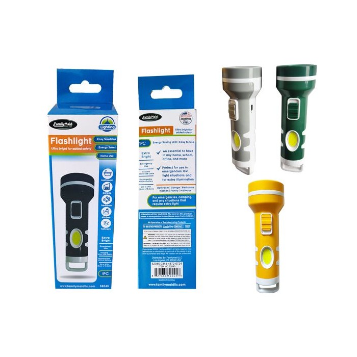 Flashlight 2-IN-1 5cm Diameter X 15.5cm