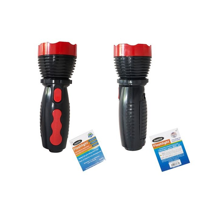 Flashlight 5.75x15.75cm High Red Black