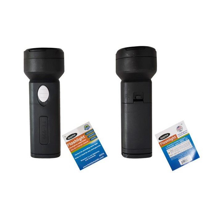 Flashlight 5cm X13.5cm High Black Color