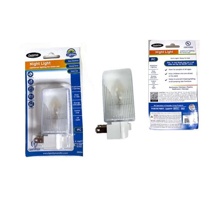 Night Light Ul With On/off Switch