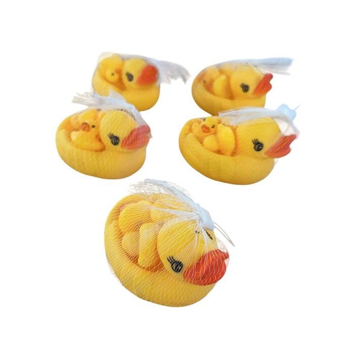 96 Sets 4pc Rubber Duck Toy - Baby Toys