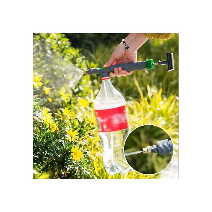 Adjustable Beverage Bottle Spray Watering Nozzle Watering Can Pressure Atomizing Nozzle Gardening Tools