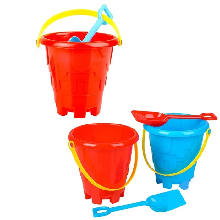Beach Sand Pail & Shovel Set For Kids- Assorted