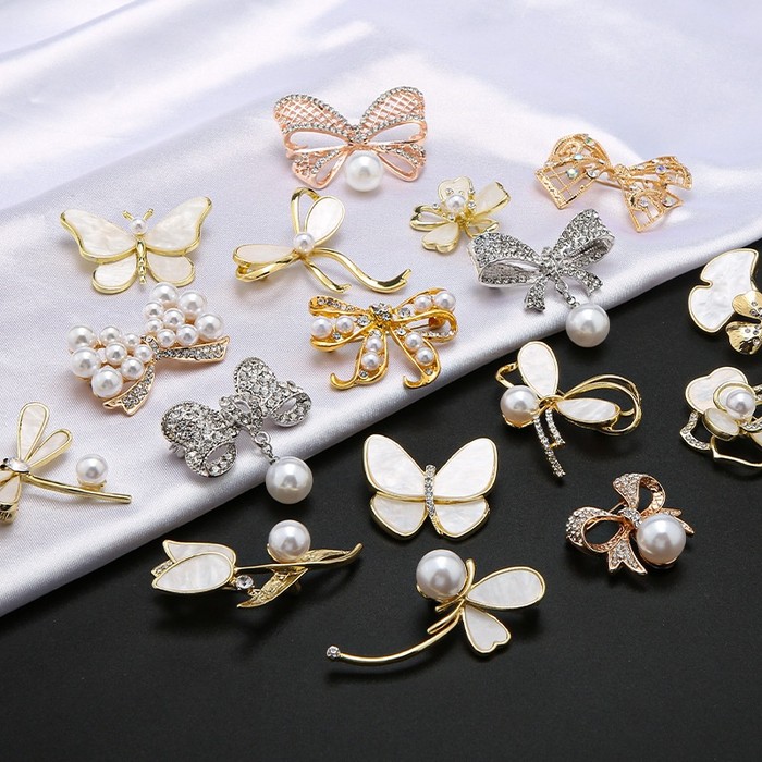 Bowknot Flower Clothes Decorative Corsage Accessories