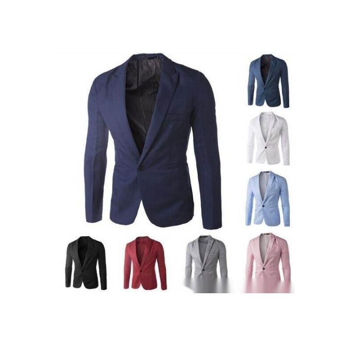 Fashion Men's Casual Single-breasted Small Suit