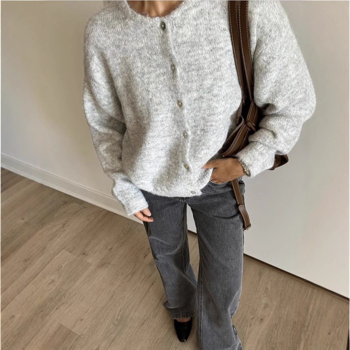 Fashion Personality Women's Vintage Wool Sweater Coat