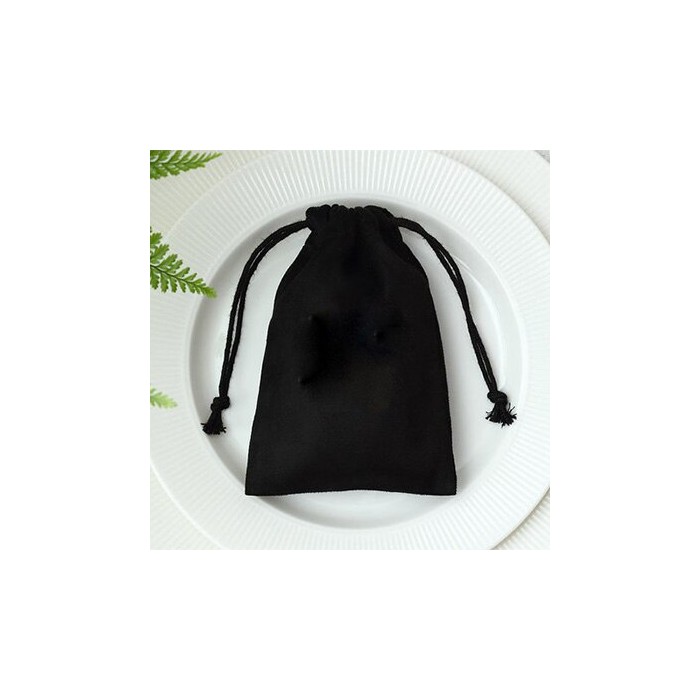 Flannel Jewelry Packaging Drawstring Drawstring Pocket Mobile Power Earphone Storage Bag
