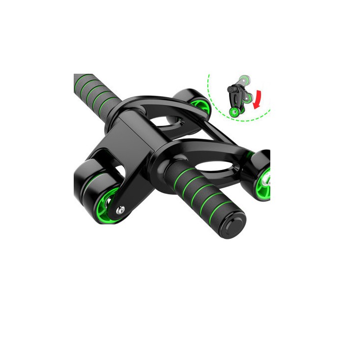 Foldable Abdominal Wheel Abdominal Muscle Wheel Roller Home Fitness Equipment
