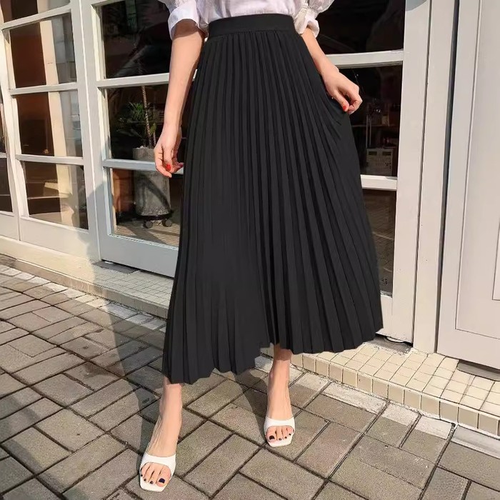 High-waisted Skinny A-line Dress