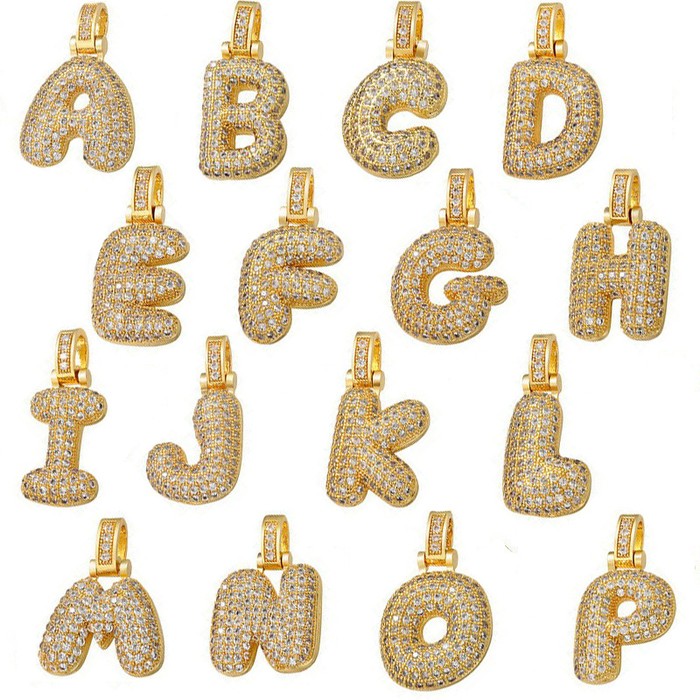 Hip Hop Style Fashionable And Exquisite Copper Inlaid Zircon Necklace