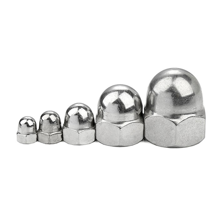 Integrated Cap Semicircle Ball Nut Screw Cap