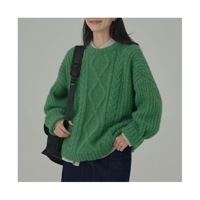 Loose And Lazy Style Soft Glutinous Sweater For Women