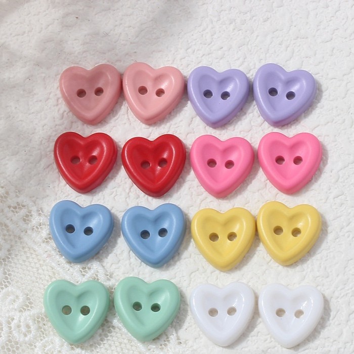 Love Eye Plastic Button Coat Cardigan Decoration