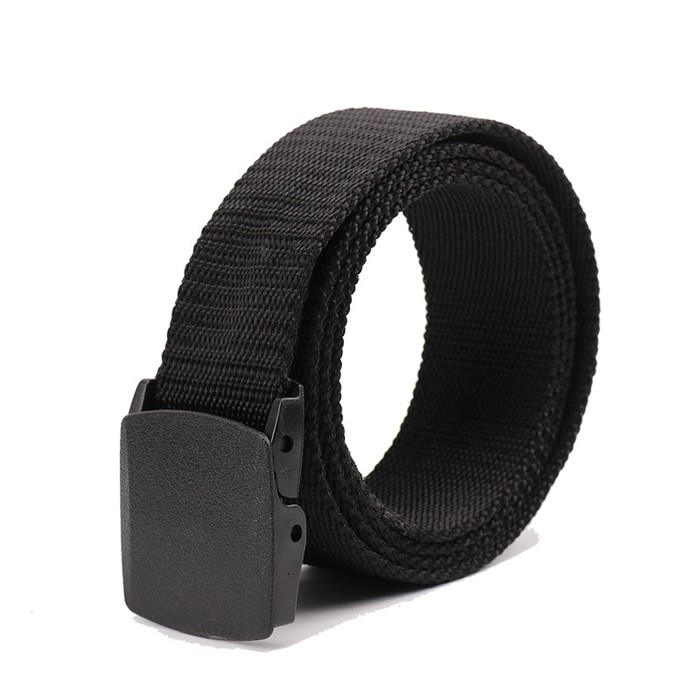 Men's Plastic Buckle Men's And Women's Canvas Belt