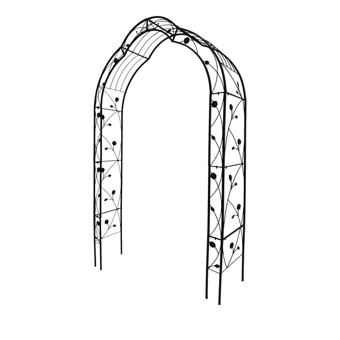 Metal Garden Arch Assemble Freely With 8 Styles Arbor Trellis Climbing Plants Outdoor