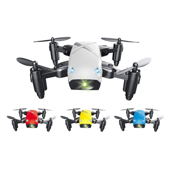 Micro Foldable RC Drone 3D Bearing Steering Wheel Remote Control Quadcopter Toys With Camera WiFi APP Control Helicopter Dron Kids Gift