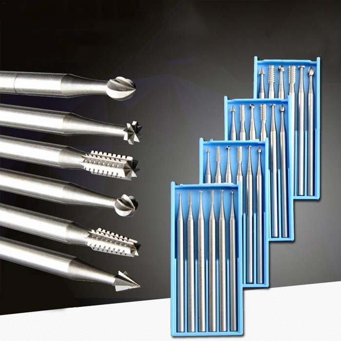 Nuclear Wood Carving Drill Bit Micro Carving Knife Tool Set Tooth Machine